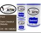 Preview: Ford, Dark Chestnut Metallic, CE / 95 / M6262: 500ml Lackdose + 500ml Klarlack + 250ml Härter - Set, von ATW Autoteile West.